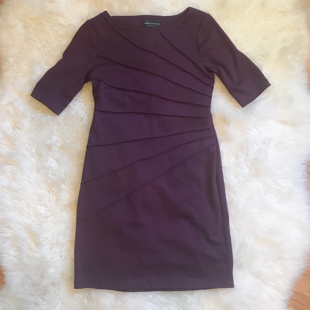 Connected Purple Dress